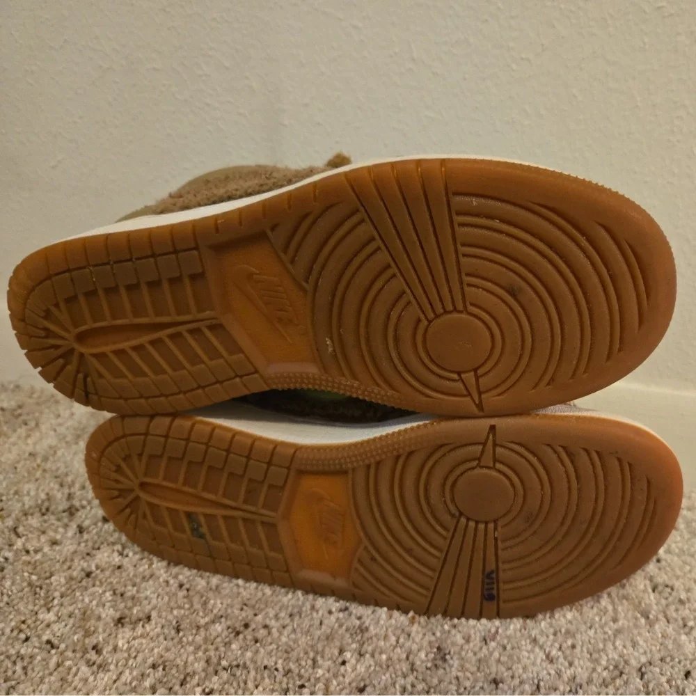 Nike Air Jordan 1 Low‎ Utility GS Teddy Bear size 4Y - Picture 8 of 8